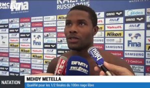 Mondiaux de natation - Metella : "Ce sera une belle bagarre"