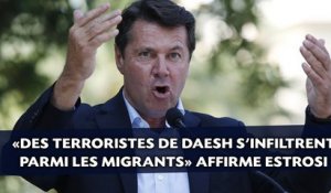 «Des terroristes de Daesh s'infiltrent parmi les migrants» affirme Estrosi