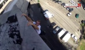 Paris : ces acrobates urbains sautent de toit en toit