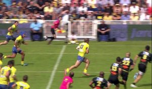 TOP14 - La Rochelle - Clermont : 6-44 - ESSAI Nick ABENDANON (CLE) - Saison 2015/2016