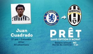 Officiel : la Juventus s'offre Juan Cuadrado !