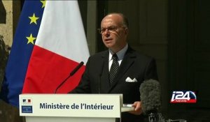 Tirs/Thalys: déclaration du ministre français de l'Intérieur Bernard Cazeneuve