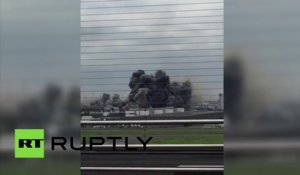 Un grand incendie s’est déclaré près de l’aéroport de Tokyo