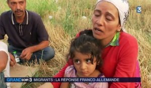 Migrants : François Hollande et Angela Merkel font front commun