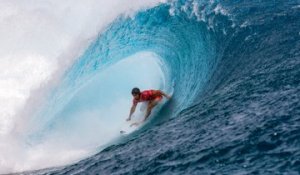 Le Français Jérémy Florès remporte une épreuve du championnat du monde de surf