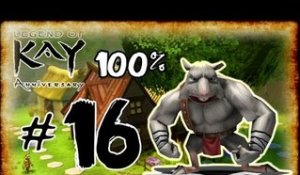 Legend of Kay Anniversary Walkthrough Part 16 (PS4, PS3, WiiU, PS2) 100% Ancient Dungeons Pt. 2