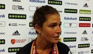 Hockey: Anouk Raes (Red Panthers) à l'interview