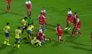 TOP14 - Clermont - Grenoble : 25-6 - ESSAI Thomas DOMINGO (CLE) - Saison 2015/2016