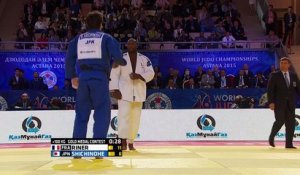 Judo: Teddy Riner une nouvelle fois champion du monde en + 100kg