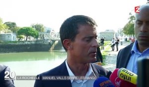 La Rochelle : Manuel Valls réaffirme sa position de capitaine