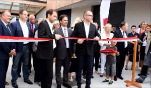 Inauguration du groupe scolaire Cauche à Lens