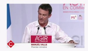 Qui ose siffler Manuel Valls ? - C à vous - 31/08/15