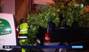 De violents orages ont touché le sud-ouest de la France
