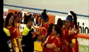 Championnat d'Europe Dames Rink Hockey 2015 à Matera : Espagne - France