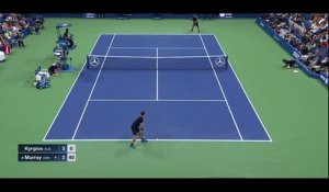 Le magnifique point entre les jambes de Nick Kyrgios face à Andy Murray à l'US Open