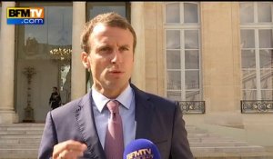 Rémunération du patron d'Alcatel : "un cas choquant" pour Macron