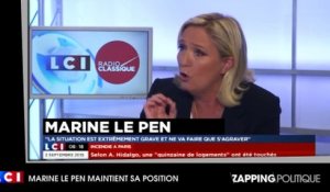 Immigration : François Bayrou comprend les migrants, Marine Le Pen veut un référendum