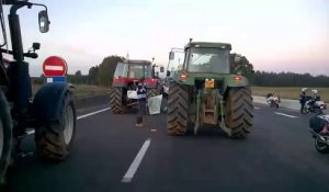 3 septembre 2015, les agriculteurs en colère gagnent Paris