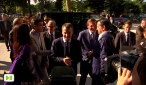 Emmanuel Macron inaugure la Foire Européene de Strasbourg