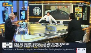 Migrants: Le système de "quotas contraignants" divise l’Europe: Romaric Godin et Jean-Marc Sylvestre - 04/09