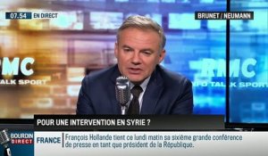 Brunet & Neumann: Armée française: Faut-il intervenir en Syrie ? - 07/09