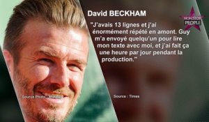 David Beckham est prêt à travailler dur pour percer au cinéma