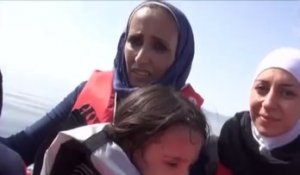 Un réfugié syrien filme sa traversée