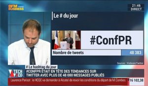 Le Hastag du jour: 48 000 tweets sur la sixième conférence de presse de François Hollande - 07/09