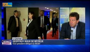 Geoffroy Roux de Bézieux: "C'est au conseil d'administration d'Alcatel de se conformer aux directives"