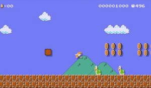 Super Mario Maker - Chara Mario Splatoon