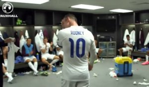 Angleterre - Le discours de Rooney dans le vestiaire