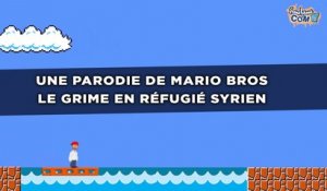 Une parodie de Mario Bros le transforme en réfugié syrien