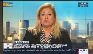 La minute tech: François Hollande a annoncé plussieurs mesures pour les zones rurales - 14/09