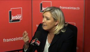 Marine Le Pen "Il n'y a parmi les migrants qu’une ultra minorité de réfugiés politiques"