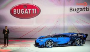 Salon Francfort 2015 : Bugatti Vision Gran Turismo en vidéo