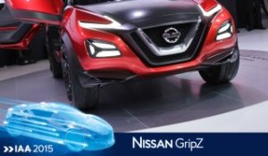 Nissan Gripz concept en direct du salon de Francfort 2015