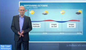 Tendance météo jusqu'au 10 octobre