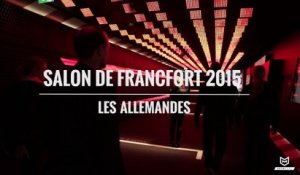 SALON DE FRANCFORT 2015 : LES ALLEMANDES