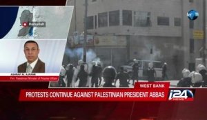 PROTESTS CONTINUE AGAINST PALESTINIAN PRESIDENT ABBAS