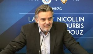 Laurent Nicollin avant MHSC vs FC Lorient