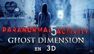 PARANORMAL ACTIVITY 5 GHOST DIMENSION – bande-annonce #2 [VF]