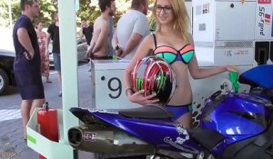 En Ukraine, un bikini = un plein d'essence gratuit
