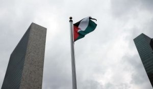 Le drapeau palestinien à l’ONU, à travers les télés dans le monde