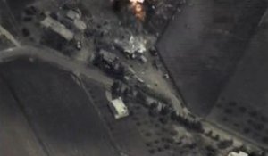 La Russie diffuse de nouvelles images de ses frappes aériennes en Syrie