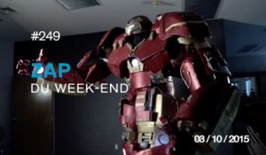 ZAP DU WEEK-END #249 : Le costume Iron Man Hulkbuster / Rencontre avec des lamantins /