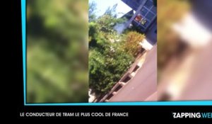 Un conducteur de tram met une ambiance de folie pendant un trajet