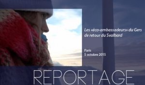 [REPORTAGE] Les "éco-ambassadeurs" du Gers de retour du Svalbard