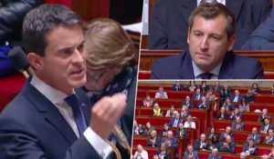 Air France : Manuel Valls dénonce l'emploi du mot "chienlit" par Nicolas Sarkozy