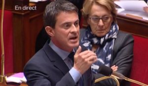 Valls à Estrosi : «Ce qui affaiblit l'Etat, ce sont vos amalgames et vos outrances»