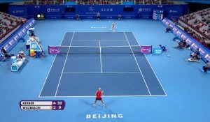 Pékin - Kerber expéditive face à Wozniacki